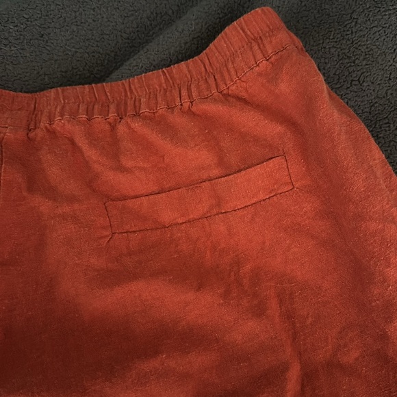 Marine Layer Allison Hemp Trouser Crop Pants Made with Hemp Size Large EUC - Picture 14 of 16